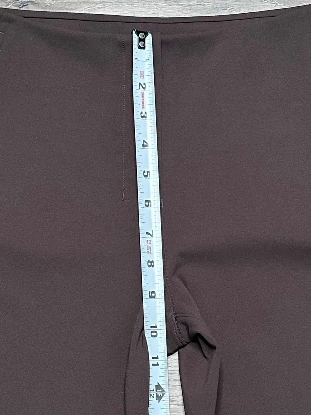 Lululemon 31” Smooth Fit Pull-On High-Rise Trouser Pants Espresso Brown Size 4